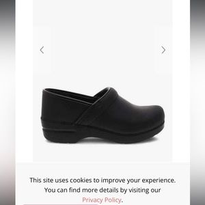 Dansko Professional Black Oiled clogs